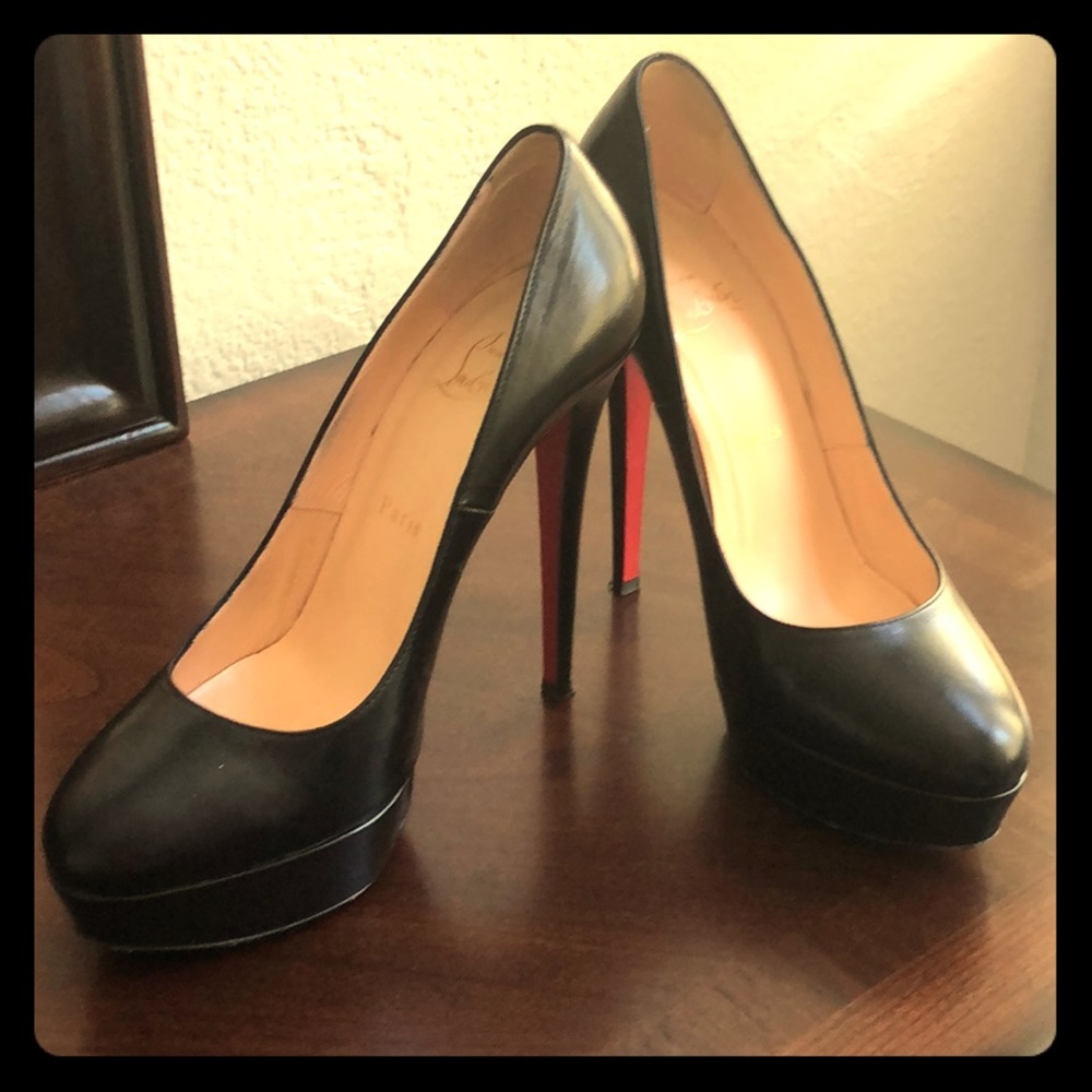 Christian Louboutin Bianca heels black